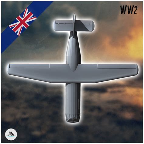 D Printable Airspeed As Horsa British Troop Carrying Glider Uk