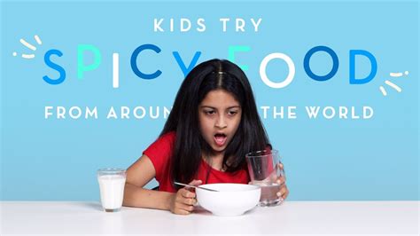 Kids Try Spicy Food From Around The World Kids Try Hiho Kids Youtube