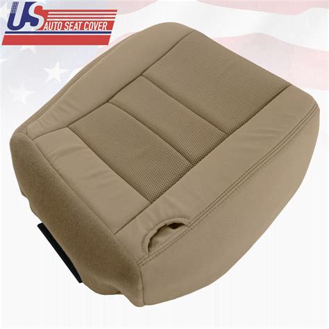 2002 2007 Ford F250 F350 Xlt Super Duty Driver Bottom Cloth Seat Cover Tan Ebay