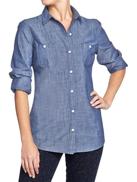 Product Of The Day Old Navy Classic Chambray Shirt Chambray Shirt