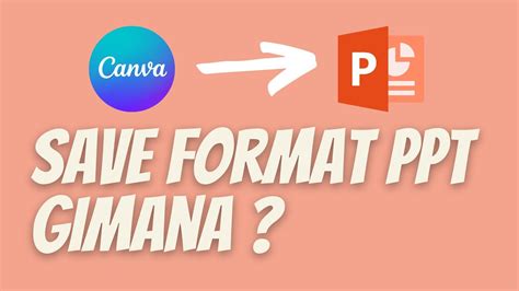 Cara Menyimpan File Presentasi Di Canva Menjadi Format Powerpoint PPT