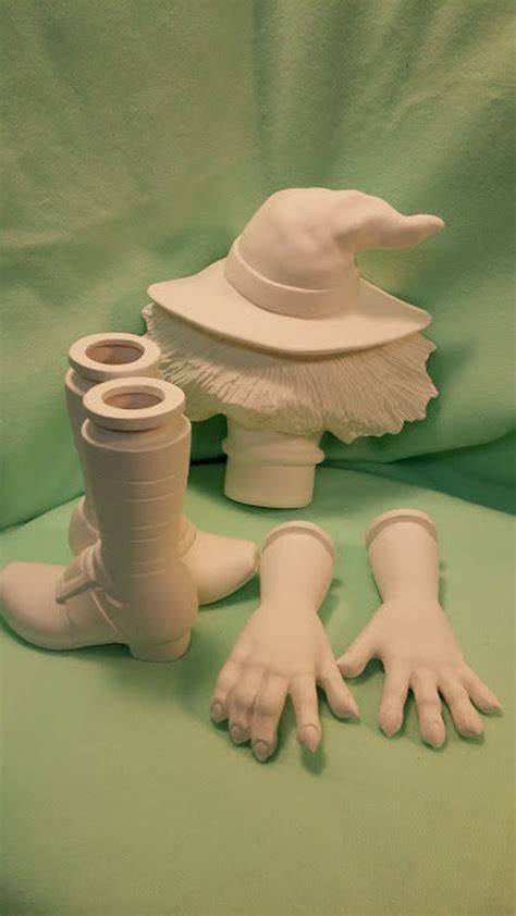 Witch Doll Head Hands And Feet Etsy