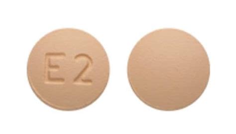 Pill Finder E 2 Orange Round Medicine