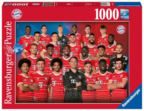 Ravensburger Puzzle 17127 FC Bayern Saison 2022 2023 1000 Teile FC