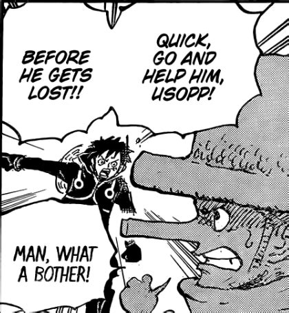 Typical Joe On Twitter ONEPIECE1078 Luffy Calling Kaku Usopp Is