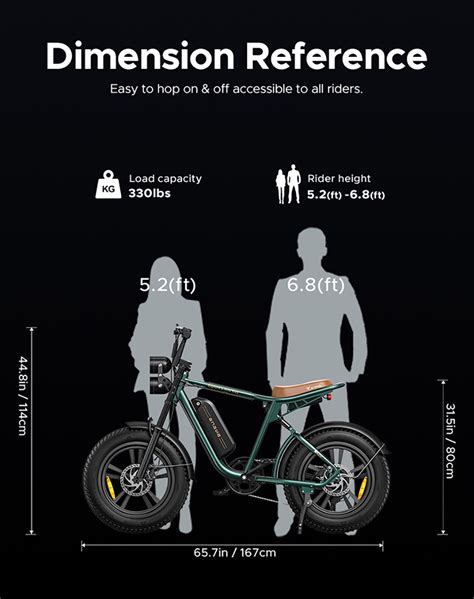 Engwe M Ah Dual Battery Inch E Bike W Km H Speed Black Europe