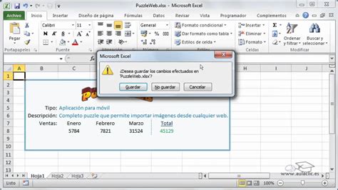 Curso De Excel 2010 3 2 Cerrar Un Libro Youtube