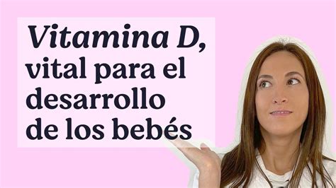 Por qué es tan importante la VITAMINA D en los BEBÉS Mifarma by