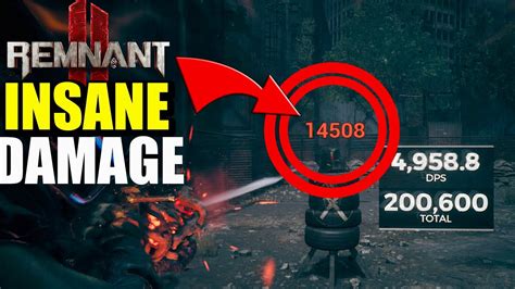 Insane Damage Build For Apocalypse Remnant Best Builds Youtube