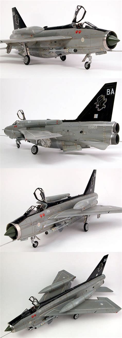 E.E. Lightning F.6 | ジェット戦闘機, 戦闘機, 飛行機 模型