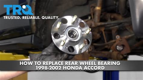 How To Replace Honda Element Rear Wheel Bearing Honda Elemen