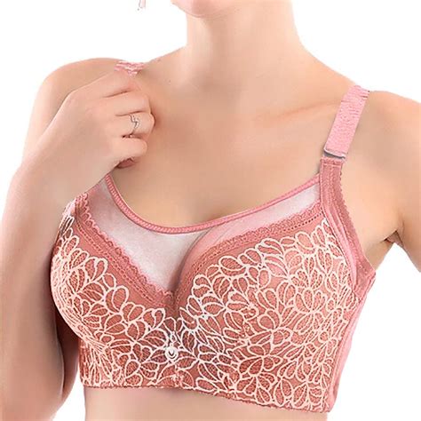 Mallwal Bras For Women Plus Size Full Coverage Bra Feature V Neck Longline Bra Style W 1251