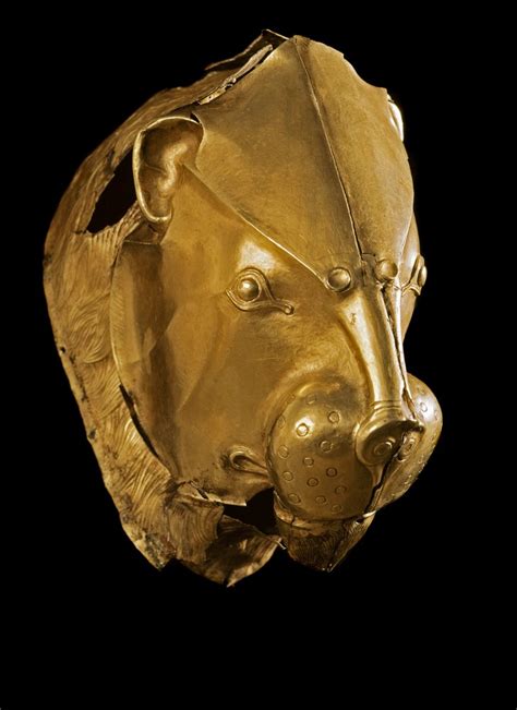 Arte Micenea Rhython O Rhyton O Rython D Oro Bicchiere Di Apparato A