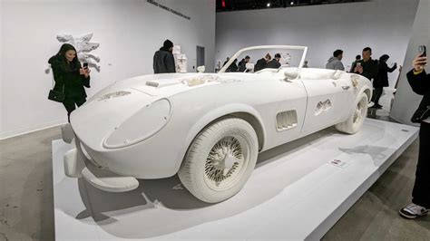 I Attended An Art Exhibit That Uses Crystals To Make Cars Look Like ...