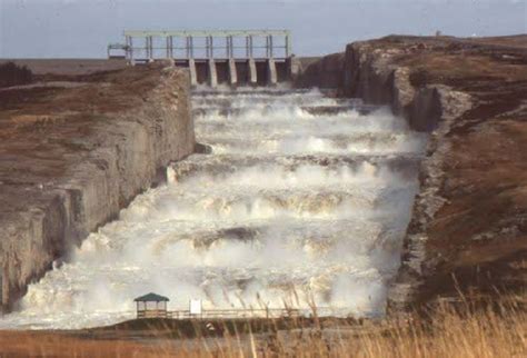 Spillway Of The Robert Bourassa Dam In Quebec Canada Excavated From