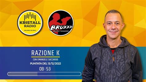 Intervista Su Kristall Radio Di Emanuele Saccardo A Bruxxx Music Shaker