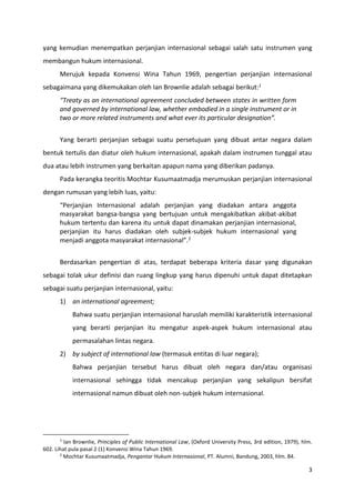 Ekstradisi Sebagai Sebuah Perjanjian Internasional Pdf