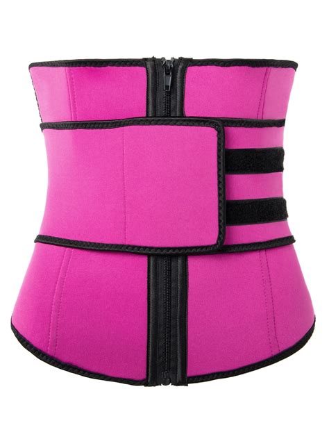 Sayfut Women S Waist Trainer Neoprene Sauna Belt Hourglass Body Shaper Belly Wrap Trimmer