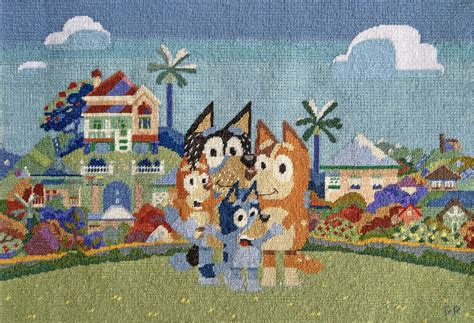 Bluey Season 2 Rug Island