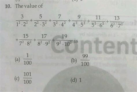 Begin Array L Text 10 The Value Of Frac 3 1