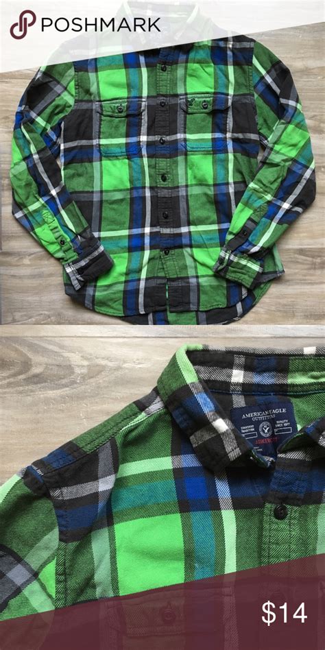 American Eagle Mens Flannel Mens Flannel American Eagle Flannel