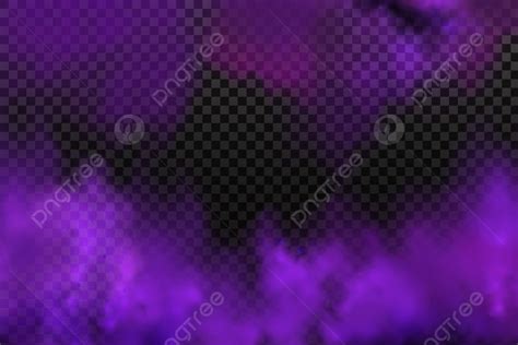 Scary Night Sky Vector Hd Images, Realistic Scary Mystical Fog In Night ...