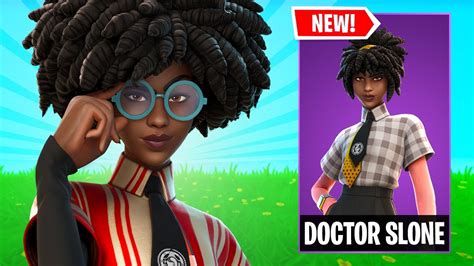 New Doctor Slone Skin Gameplay In Fortnite Io Eradicator Pickaxe Youtube