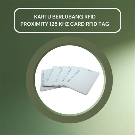 Jual Kartu Berlubang Rfid Proximity Khz Card Rfid Tag Shopee