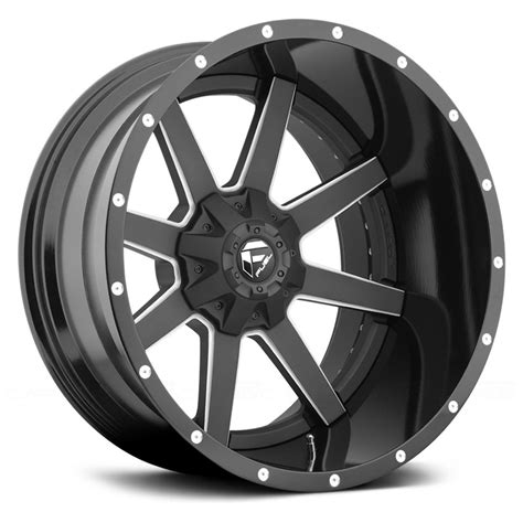 20x10 Fuel Wheels 19 5x1397 1103 Maverick 2pc Cast Center Rims Black Set Ebay