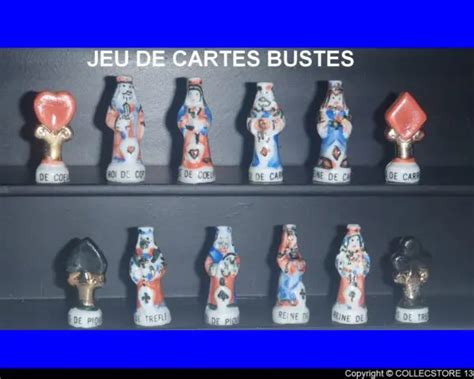 Serie Complete De Feves Le Jeu De Cartes En Bustes Filet Or F Ves De