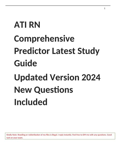 Ati Comprehensive Predictor 2024 Practice B Sabra Albertine