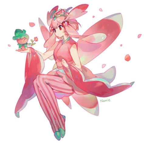 Bilderesultat For Lurantis Gijinka Pokemon Pokemon Human Form