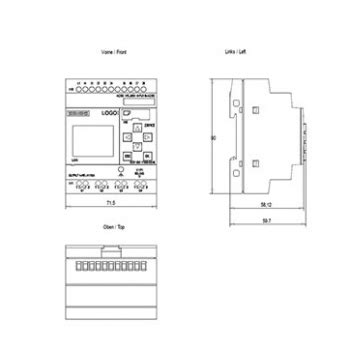 A U S Onlineshop LOGO 8 Basic With 6 Digit LCD Display Keyboard