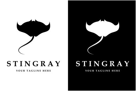 Stingray Logo And Vector Icon Image Graphic By Acillia Eggi Saputri