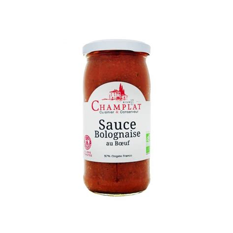 Sauce Bolognaise au bœuf BIO 340g