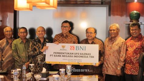 Baznas Resmikan Unit Pengumpul Zakat Bni Tribunnews