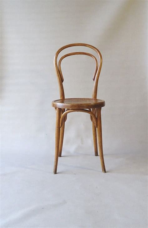 Chaise Bistrot N Assise Bois Par Kohn No Thonet Vintage