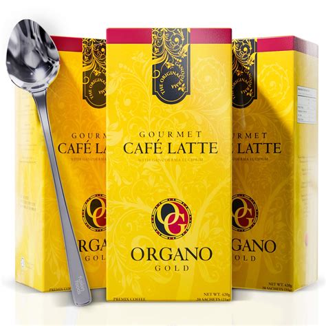 Buy Box Organo Gold Cafe Latte Mushroom Coffee Bundle With