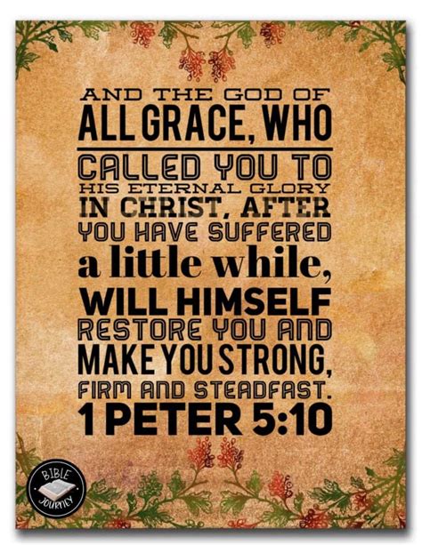 1 Peter 5:10 NIV - Finding Strength in Tough Times