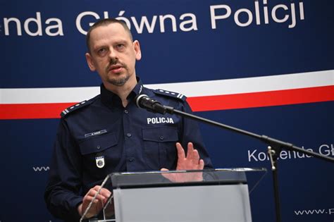 Jest Nowy Komendant G Wny Policji Marek Boro Obejmuje Stanowisko