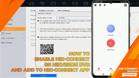 How To Enable Hik Connect On Hikvision DVR Setup Hik Connect App