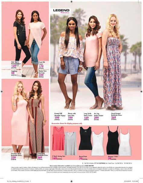 Makro Catalogue 16 August 29 August 2016 Clothing