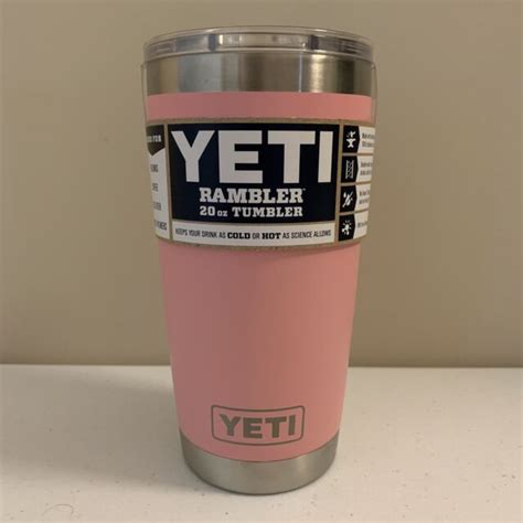 Yeti Le Limited Edition Pink 20 Oz Rambler Tumbler 2017 Discontinued Rare For Sale Online Ebay