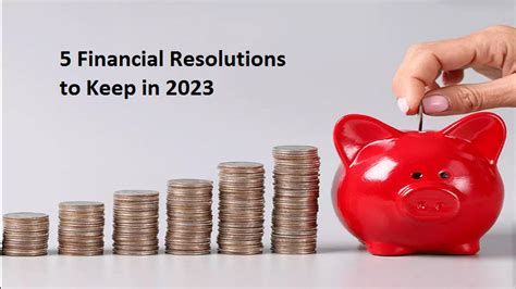 5 Financial Resolutions To Keep In 2023