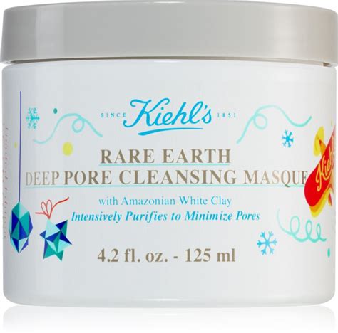 Kiehl S Rare Earth Deep Pore Cleansing Mask Tiefenreinigende Maske Notino