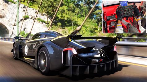 New King Of Goliath Pagani Huayra R Forza Horizon Steering