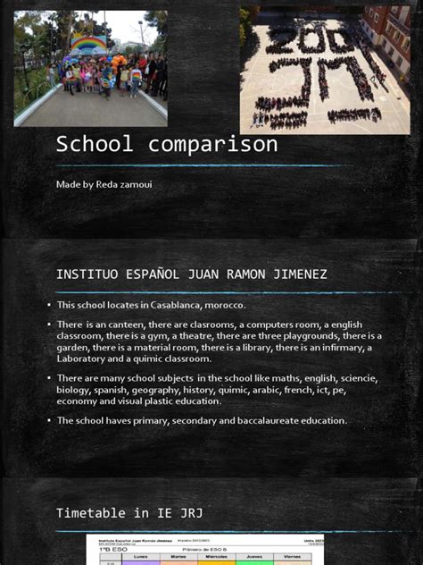 School Comparison | PDF