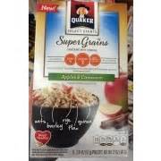 Quaker Select Starts Super Grains Instant Hot Cereal Apples And