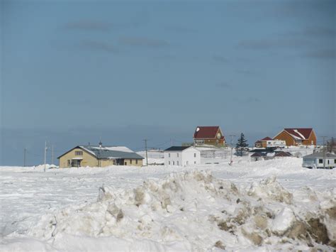 Village de Gros Morne Saint Maxime du Mont Louis Gaspésie Québec