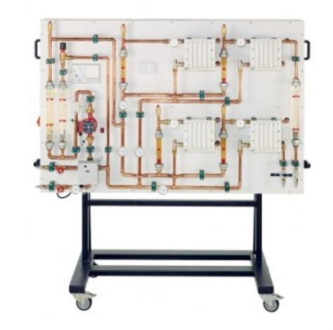 Domestic Heating Circuit Training Panel Teaching Education Equipment